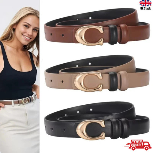 Womens fashion leather belts - womens,