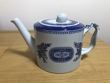 Spode Fitzhugh Blue Teapot