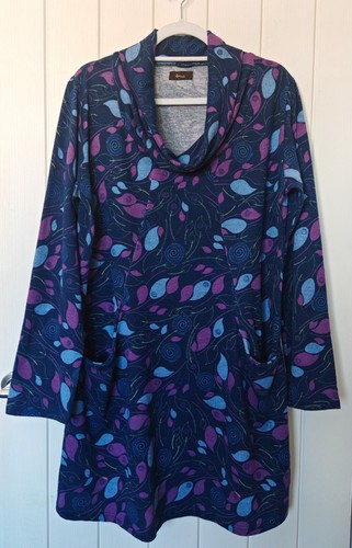 Amari cowl neck tunic dress - cowl,