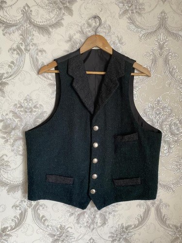 Men harris tweed vest - harris,