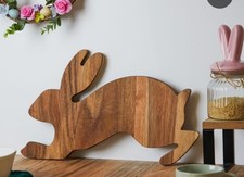 Spring Time Bunny Wooden Board