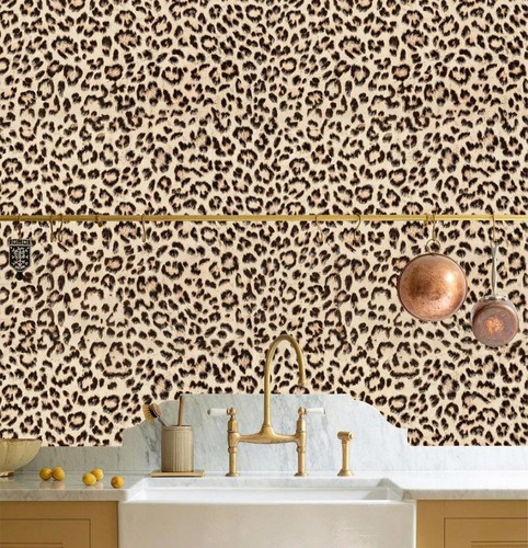 Leopard print peel stick - print,
