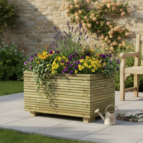 Medium decking patio planter - medium,