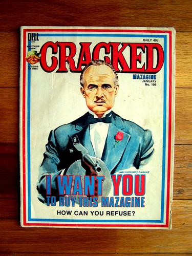 Cracked jan 1973 - cracked, (like
