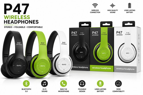 P47 wireless bluetooth - p47,
