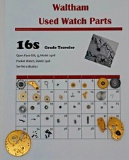 Waltham 16, Used Parts, Model