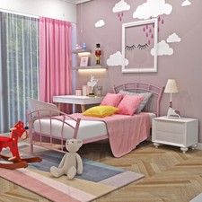 Lovely pink Metal Bed Frame