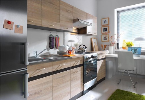Kitchen units fitted cabinets - kitchen,