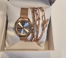 Laura Ashley Rose Gold Watch &