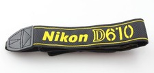 Genuine Nikon D610 Neckstrap - Excellent condition, appears unused