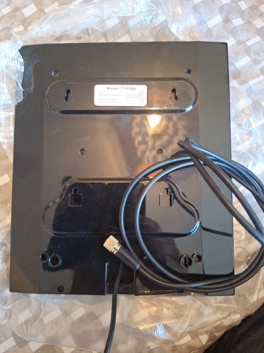Flat black caravan aerial - caravan,