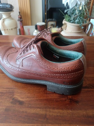 Barbour tech brown leather - tech,