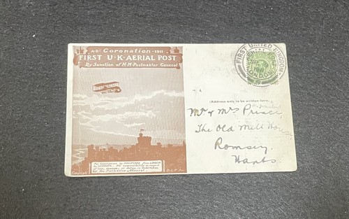 1911 first aerial post - uk,
