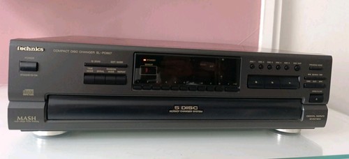 Technics pd867 disc - technics, 5-disc