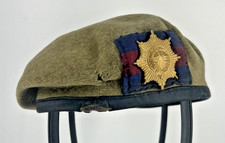 Coldstream Guards Beret & Cap Badge - Original British Army Issue - Vintage