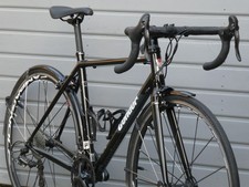 Condor Italia Stylish Road Bicycle  Perfect Cond in Black Noir + Campagnolo 11Sp