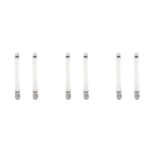 3pairs white elastic anti - 3pairs,