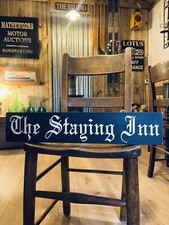 The Staying Inn Pub Sign Signs