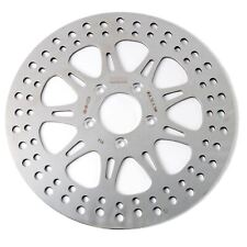Rezo Polished Front Brake Disc for Harley-Davidson XL 1200 C Custom 14-14