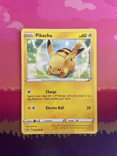 Pokemon card pikachu sword - pokemon,