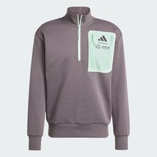 adidas Mercedes - AMG Petronas Formula One Team Premium Woven Fleece Top JY3076