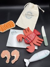 Little Town Wooden Fishmonger