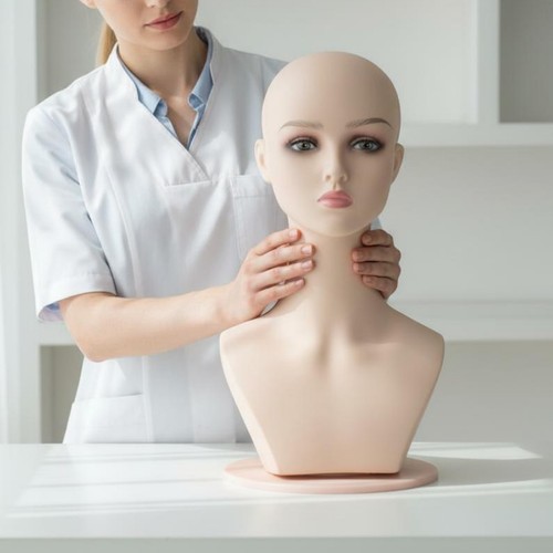 Hairpiece mannequin head neck - hairpiece,