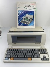 Vintage Canon StarWriter 80 Word Processor V023 with Manual
