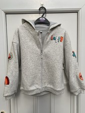 TU Girls Fur Lined Hoodie Age 6-7