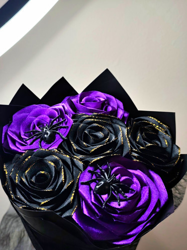 Handmade halloween satin - halloween,