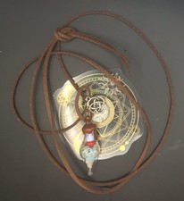 Friendship & Love, Turquoise, Scroll,Celtic knot charm, Glowing embers, Pendant