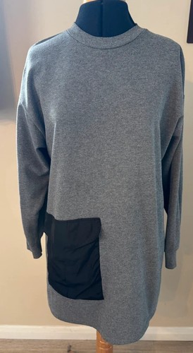 Zara trafaluc grey - grey, oversized