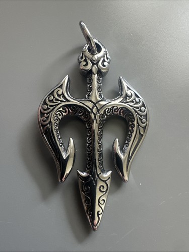 Trident anchor motif - anchor,