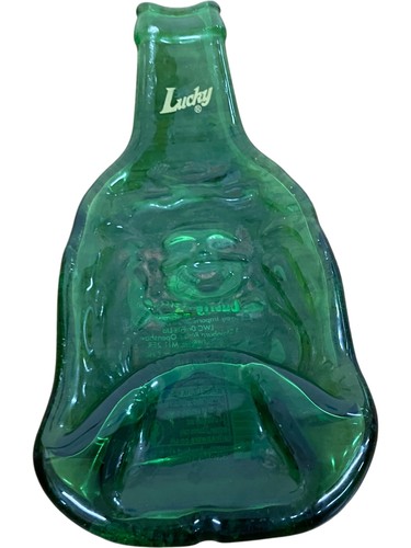 Lucky buddha green glass - lucky,
