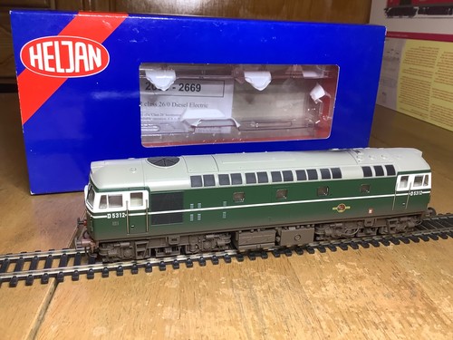 Heljan 2665 green class - br,