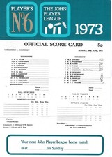 YORKSHIRE V SOMERSET  CRICKET