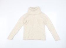 Monsoon Women Ivory Roll Neck