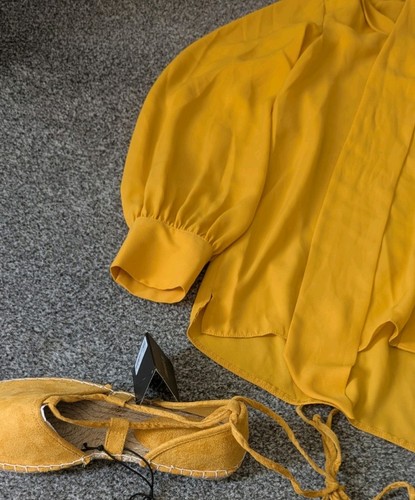 Ladies bright yellow spring - ladies,