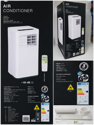 Portable air conditioner 9000 - portable,