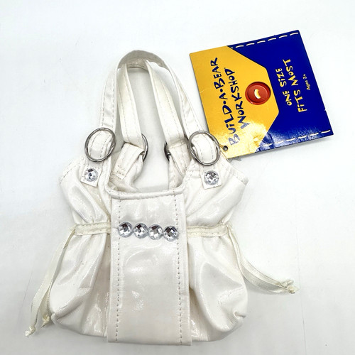 Build bear white rhinestone - build,