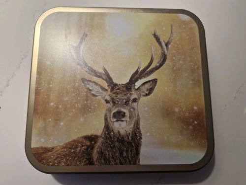 Scottish tartan winter stag - scottish,