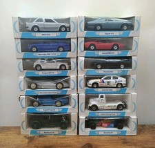 Corgi Mobil Performance Car Collection x12 Full Set 