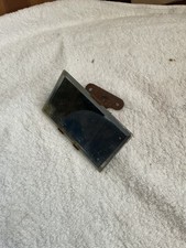 vintage car rear view interior