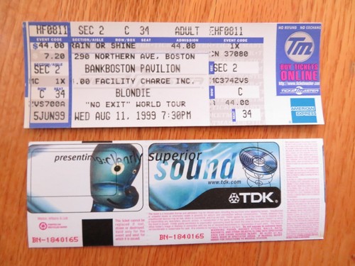Unused blondie august 1999 - unused,