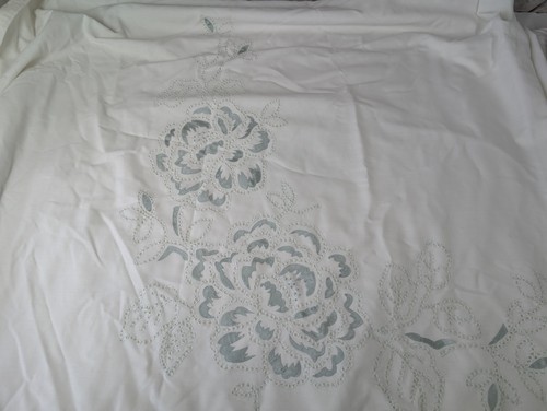 Embroidered white sage - embroidered,