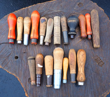 19X WOODEN FILE HANDLES