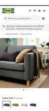 IKEA PÄRUP 3-Seat Sofa Couch