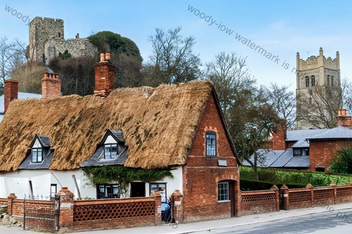 Col2286 suffolk a church - col2286,