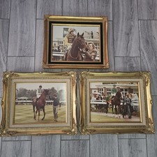 3 Original Horse Racing Photos