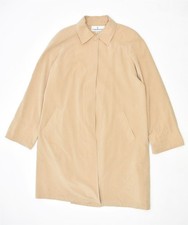 CANA SPORT Womens Oversized Overcoat EU 46 XL Beige Polyester Vintage JD10